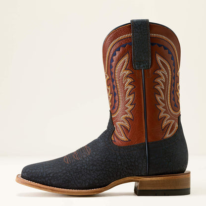 Rock Ridge Wide Square Toe Western Boot - Ariat Top Pick