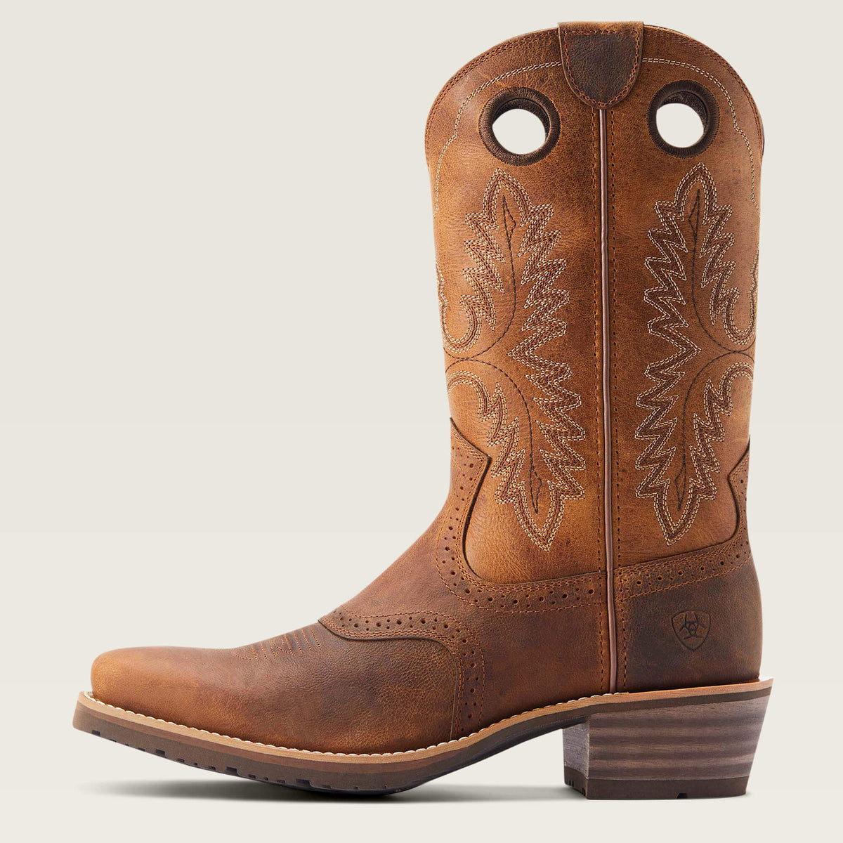 Hybrid Roughstock Square Toe Cowboy Boot - Ariat Popular