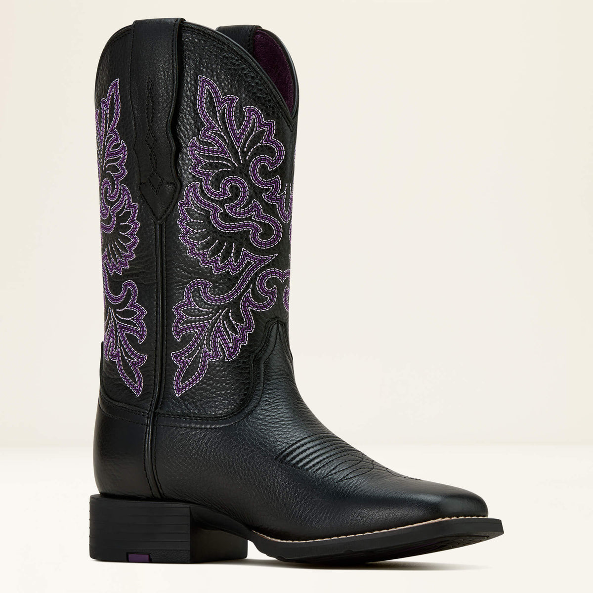Round Up StretchFit Wide Square Toe Western Boot - Ariat Great Value