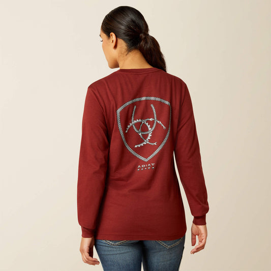 Rebar Cotton Strong Workshop Logo T-Shirt - Ariat Popular