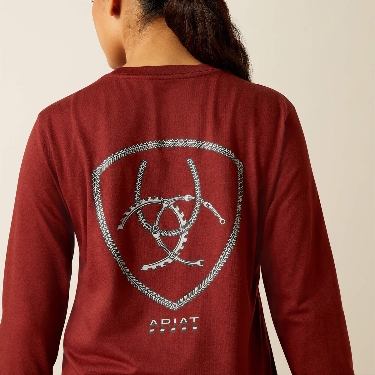 Rebar Cotton Strong Workshop Logo T-Shirt - Ariat Popular