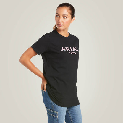 Rebar Cotton Strong Logo T-Shirt - Ariat Popular
