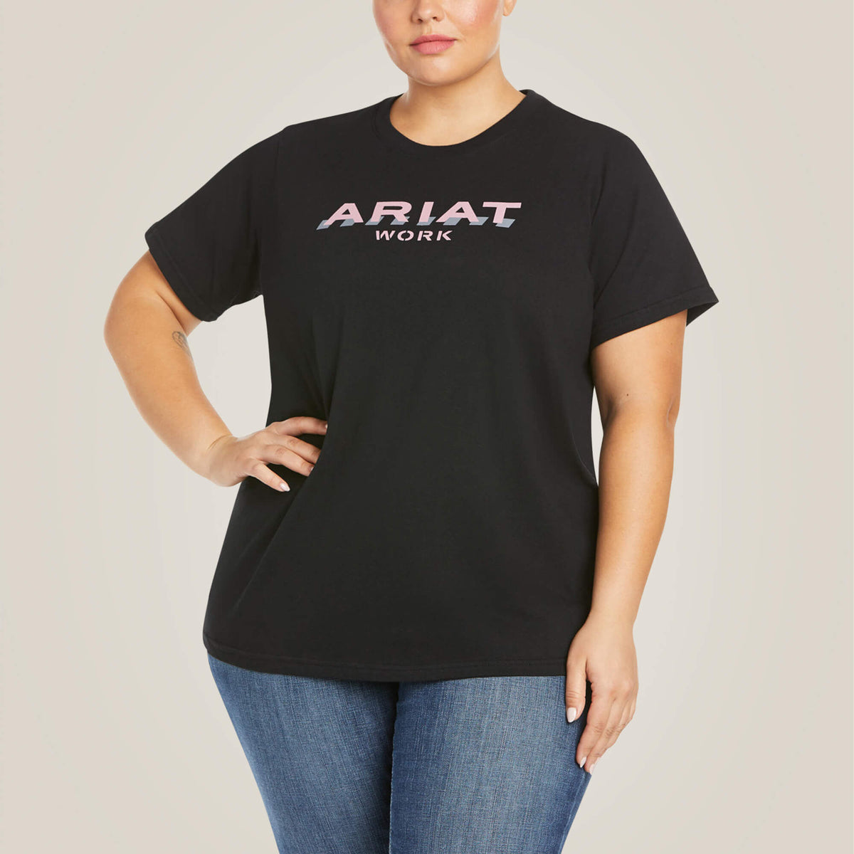 Rebar Cotton Strong Logo T-Shirt - Ariat Popular