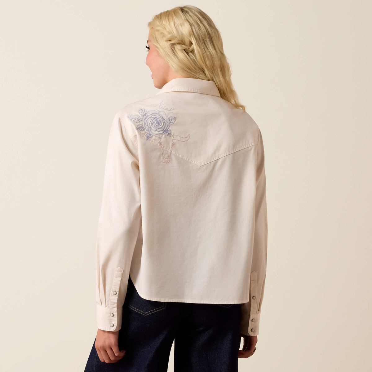 Ashville Embroidered Snap Shirt - Ariat Featured