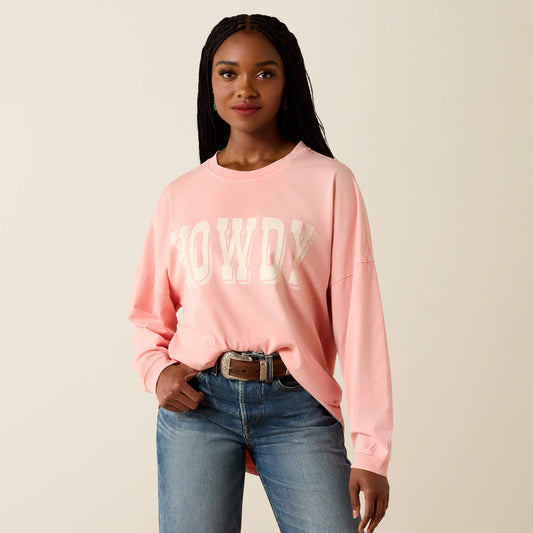 Canvas Oversized Long Sleeve T-Shirt - Ariat Recommended