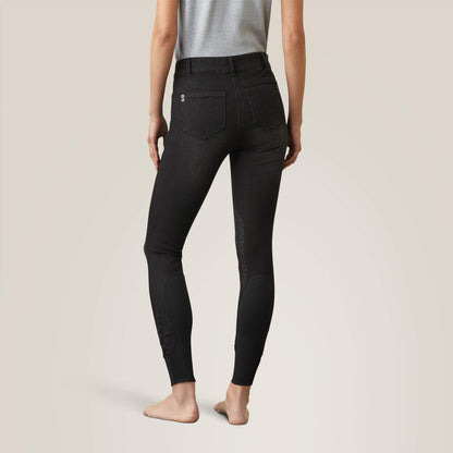 Halo B Denim Knee Patch Breech - Ariat Trusted