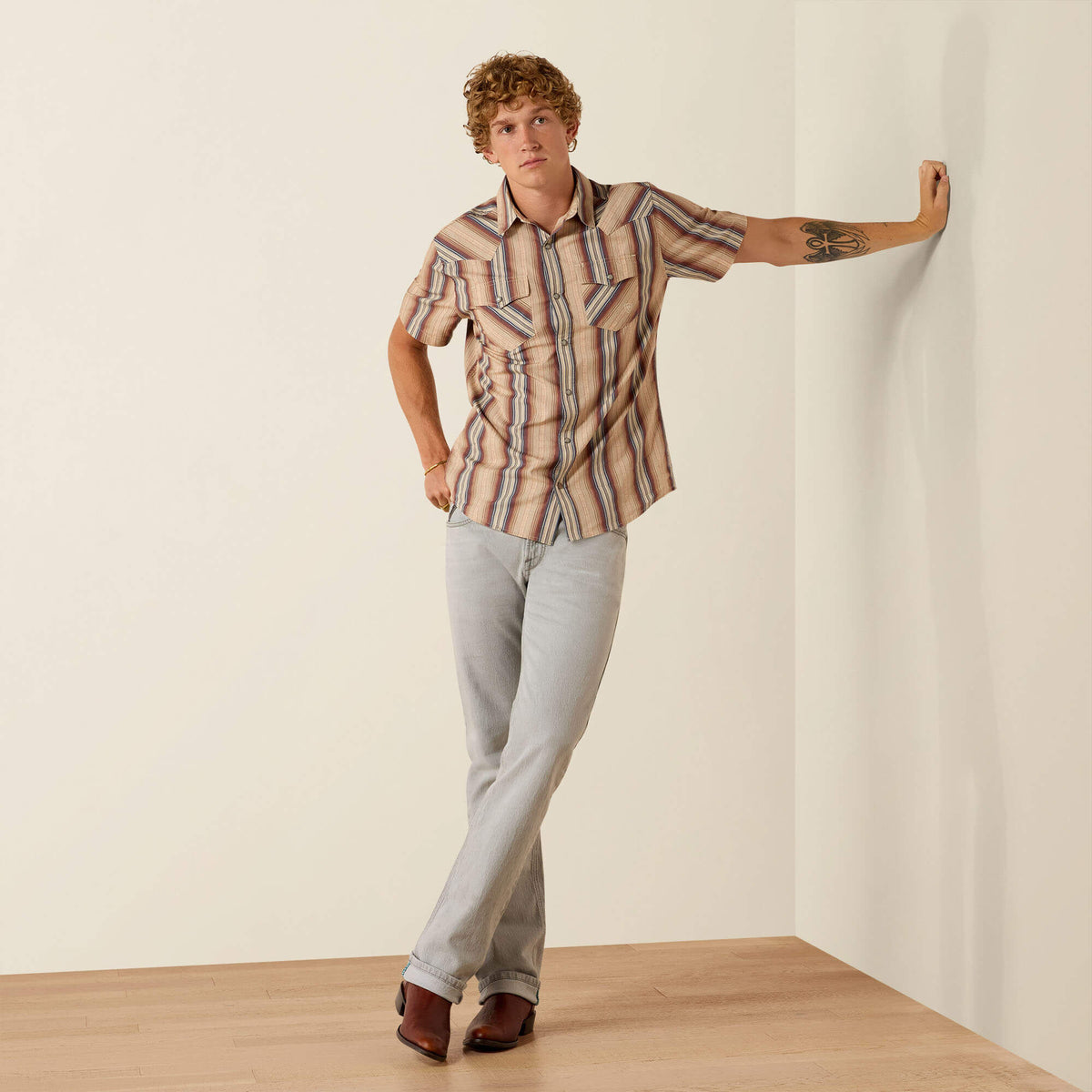 Retro Haver Fitted Snap Shirt - Ariat Essential