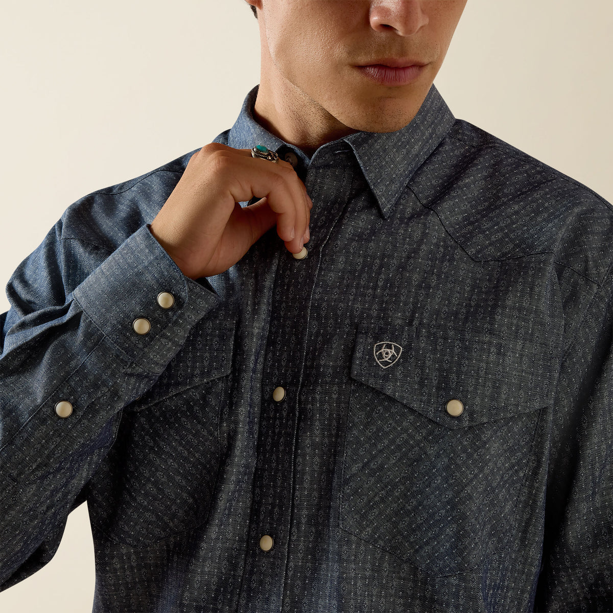 Felipe Fitted Snap Shirt - Ariat Signature