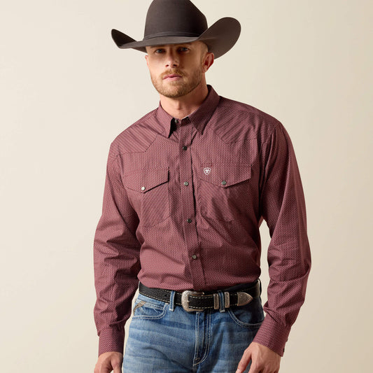 Wrinkle Free Dion Classic Fit Snap Shirt - Ariat Sale