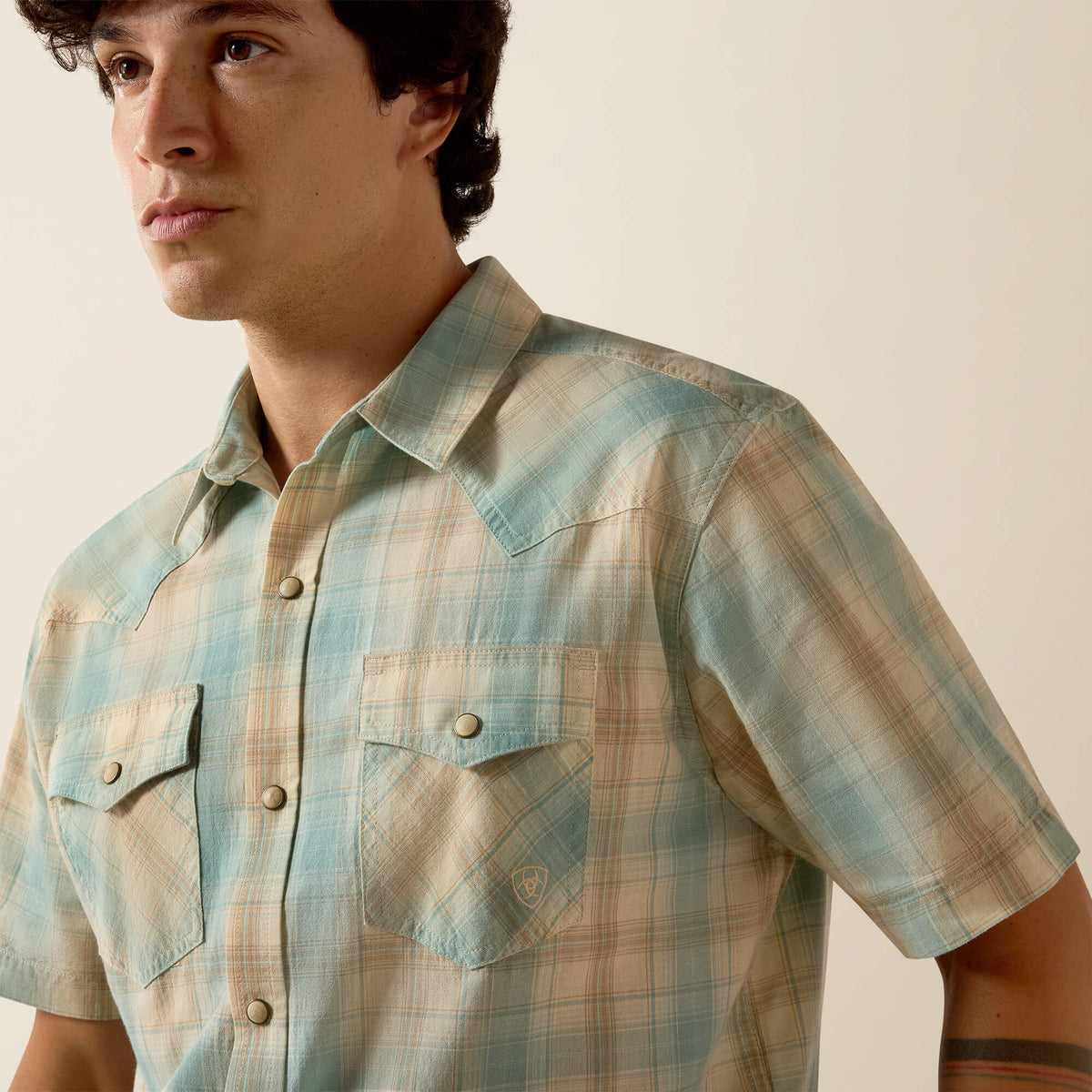 Retro Hartman Fitted Snap Shirt - Ariat Essential