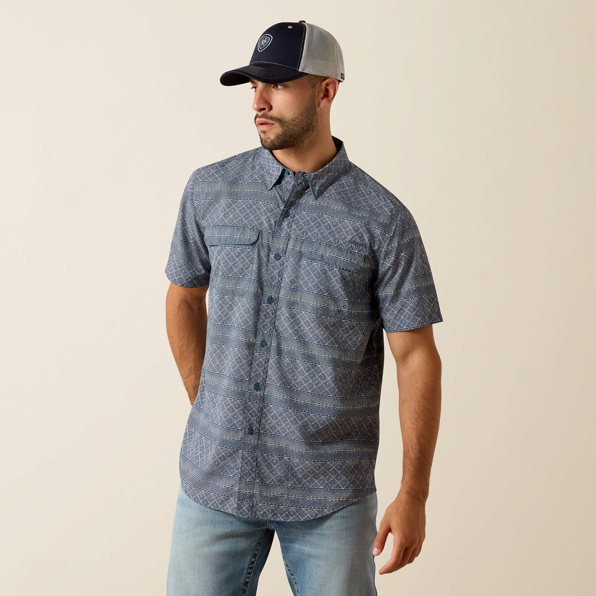 Printed VentTEK Outbound Fitted Shirt - Ariat Customer Favorite