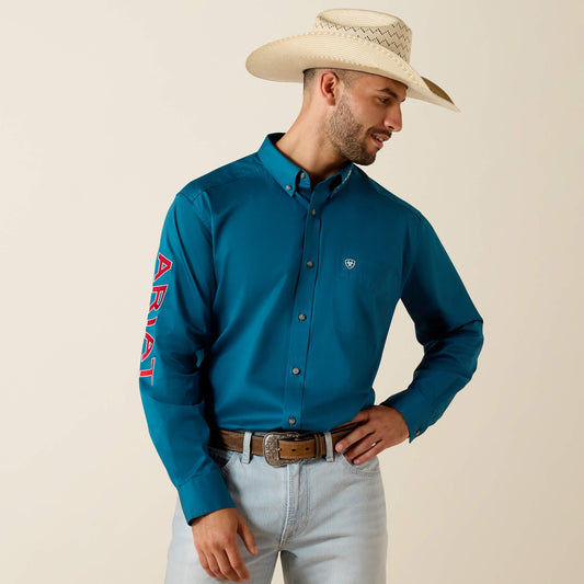 Team Logo Lightweight Twill Classic Fit Shirt - Ariat Quality