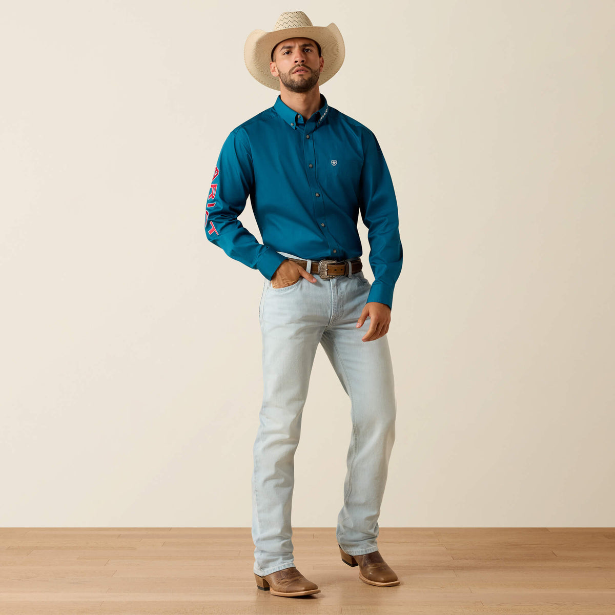 Team Logo Lightweight Twill Classic Fit Shirt - Ariat Quality
