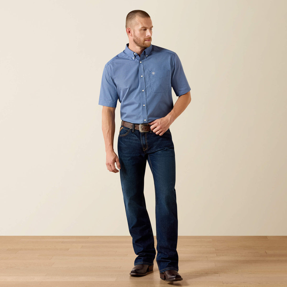 Wrinkle Free Case Classic Fit Shirt - Ariat Top Pick