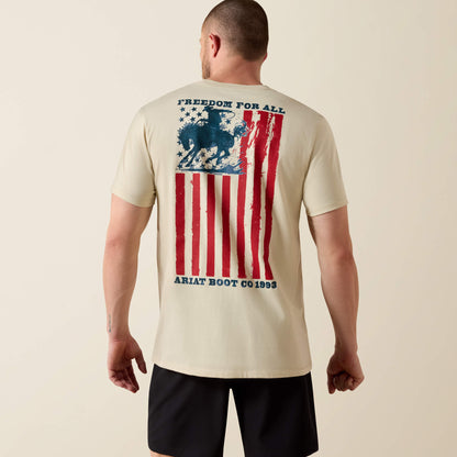Ariat Split Freedom Painted Classic Fit T-Shirt - Ariat Latest
