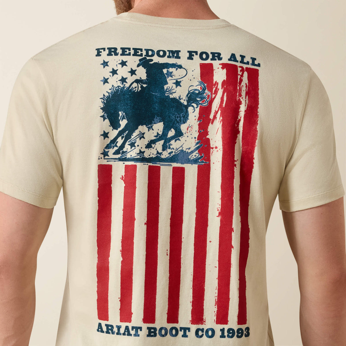 Ariat Split Freedom Painted Classic Fit T-Shirt - Ariat Latest